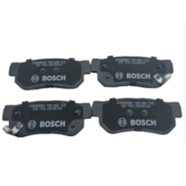 JOGO 04 UN PASTILHA DE FREIO TRASEIRO BOSCH HYUNDAI KIA
