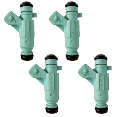 JOGO 4 BICO INJETOR FORD KA FIESTA 1.5 FLEX BOSCH 0280157139