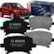 JOGO 4 UN PASTILHA FREIO TRASEIRO BOSCH BB1030 VW AUDI
