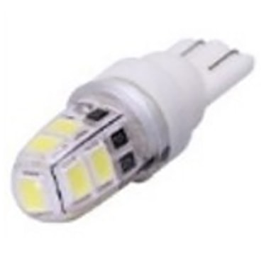 KIT 10 LÂMPADA ESMAGADA 9 SMD 12V NIGHT LED NLT92812W