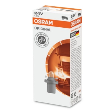 KIT 10 LÂMPADAS OSRAM - CAMINHÃO 24V 1,2W - OS2741MF