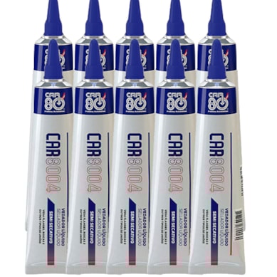 KIT 10 VEDADOR LÍQUIDO SEMI SECATIVO CAR 80 100G - CAR 8004 