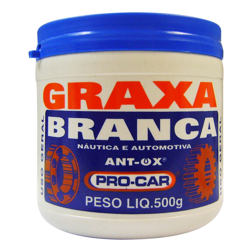KIT 5 GRAXA NAUTICA SUPER BRANCA ANT-OX 500G - RQPR026 - WS PARTS