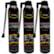 KIT 3 REPARADOR DE PNEUS AUTOMOVEL VEDA E ENCHE M500 400ML