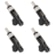 KIT 4 - BICO INJETOR FIAT FREEMONT 2.4 16V GASOLINA 04891577AC