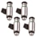 KIT 4 BICO INJETOR FIAT STRADA IDEA PALIO 1.8 FLEX MARELLI