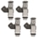 KIT 4 BICO INJETOR PALIO STRADA SIENA BRAVA 1.6 16V BIW001