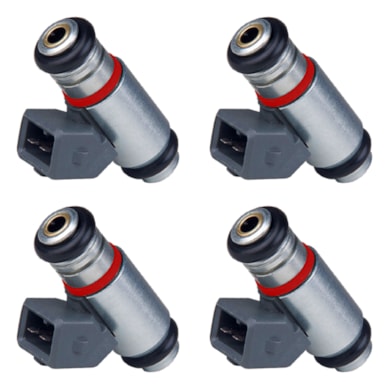 KIT 4 BICO INJETOR VW GOL G4 G5 1.0 FLEX MECABRAZIL MBZ176