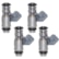 KIT 4 BICOS INJETOR GOL PARATI POLO CLASSIC 1.6 1.8 IWP044