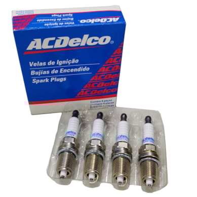 KIT 4 VELAS IGNIÇÃO CIVIC 1.5 1992/1997 ACDELCO 19347323