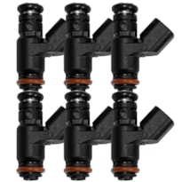 KIT 6 BICO INJETOR DODGE JOURNEY 3.6 24V 2010-2013 ORIGINAL 