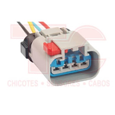 KIT CHICOTE 4 VIAS INJEÇÃO ELETRÔNICA UNIVERSAL TC 904.1918