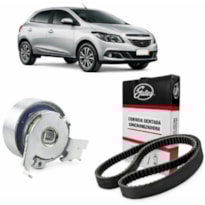 KIT CORREIA DENTADA E TENSOR GM CELTA CORSA ONIX KIT2-93353848