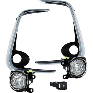 KIT DE FAROL DE MILHA SHOCK LIGHT - SL-251510CR