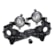 KIT DO FAROL DE MILHA ONIX 2020 BOTÃO ORIGINAL - SL043210