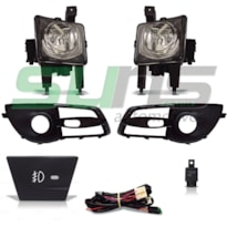 KIT FAROL DE MILHA CHEVROLET MONTANA 2012-2015 SUNS FAROIS - FGS0706CV