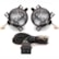 KIT FAROL DE MILHA FOX CROSSFOX 03 >09 SHOCK LIGHT-SL-260510