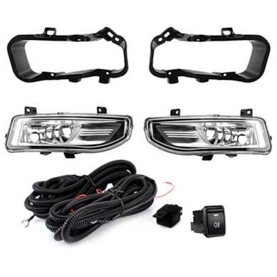 KIT FAROL DE MILHA NISSAN KICKS 2016/ SHOCK LIGHT SL-201410