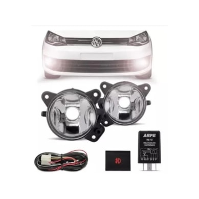 KIT FAROL DE MILHA SAVEIRO 2013-2016 SHOCK LIGHT - SL-261011