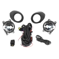 KIT FAROL MILHA FORD KA 2015 C/ GRADE BOTAO MODELO UNIVERSAL 