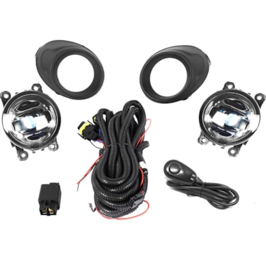 KIT FAROL MILHA NOVO KA 2015-2018 H11 SHOCK LIGHT SL-101210