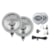 KIT FAROL MILHA UNIVERSAL COM LAMPADA H3 12V 55W HELLA 500
