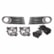 KIT FAROL MILHA VW GOL VOYAGE SAVEIRO 09/12 HB4 55W SL260310