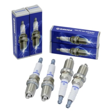 KIT JOGO 4 VELAS FIAT BRAVA PALIO SIENA 1.6 16V MPI GASOLINA