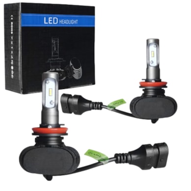 KIT LÂMPADA AUTOMOTIVA ULTRA LED 6000K 12V H16 - FAROL SUITS