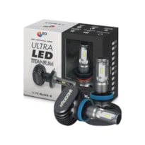 KIT LAMPADA CARRO ULTRALED TITANIUM SHOCKLIGHT H16 10000 LM