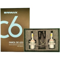 KIT LÂMPADA LED FAROL HB4 6000K 8/18V 2 UN - BRIWAX BC0067