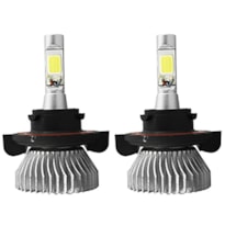 KIT LÂMPADA LED H13 12 / 24V 22W 6000K BRANCO TG - 10.01.H13