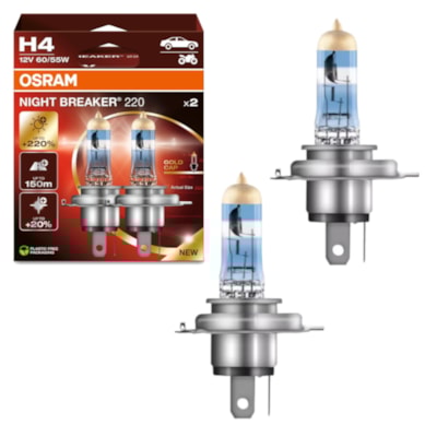 KIT LED NIGHT BREAKER CROSS OFICIAL OSRAM H4 6000K