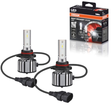 KIT PAR LÂMPADA LED OSRAM FAROL HB3/HB4 23W 12V COOL BLUE - 6000K