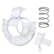 KIT REPARO ACRÍLICO BOTÃO AC CROSS FOX SPACEFOX