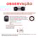 KIT REPARO ACRÍLICO BOTÃO AC CROSS FOX SPACEFOX