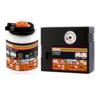 KIT SELANTE PARA PNEUS - GEL E COMPRESSOR OTSK4 OSRAM