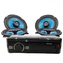 KIT SOM AUTOMOTIVO 50W SMART LINE ROADSTAR RS2665BR