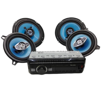 KIT SOM AUTOMOTIVO 50W SMART LINE ROADSTAR RS2665BR