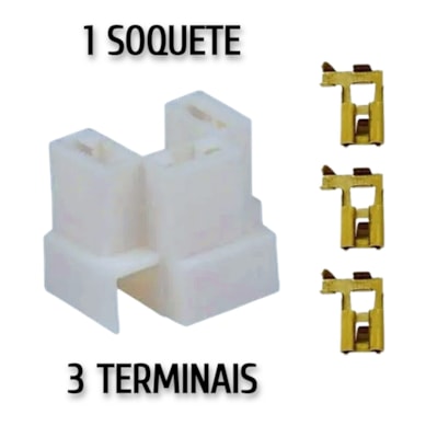 KIT SOQUETE LÂMAPDA H4 COM TERMINAIS SEM FIO - CHW 8303.0069