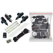 KIT TRAVA ELÉTRICA P/ 4 PORTAS 12V UNIVERSAL ROADTAR RS-04BR