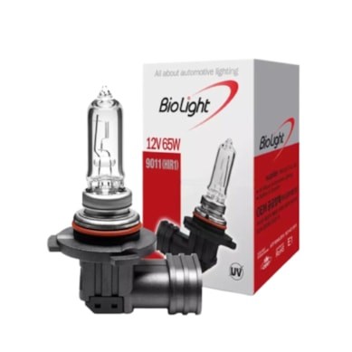 LÂMPADA DO FAROL HIR1 PX20D 65W 12V - BIOLIGHT 9011