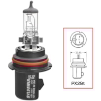 LÂMPADA DO FAROL OSRAM - 12.8V 66/55W 3200K - OS9007HB5