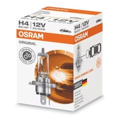 LÂMPADA DO FAROL OSRAM - ORIGINAL LINE H4 12V 60W - OS64193