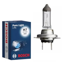 LÂMPADA FAROL H7 PURE LIGHT 55W 12V ORIGINAL BOSCH