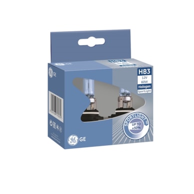 LAMPADA FAROL HB3 12V 60W (SPORTLIGHT 4200K) - GE53810NHSU