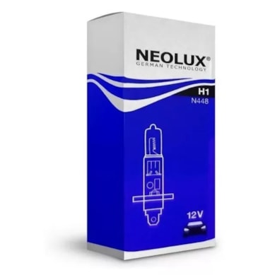 LÂMPADA FAROL NEOLUX - H1 12V 55W 30% MAIS LUZ - NE448