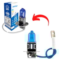 LÂMPADA HALOGENA SHOCK LIGHT - 12V 55W PK22S H3-SL-120003SBP