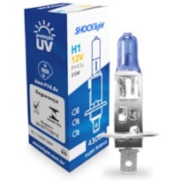 LÂMPADA HALOGENA SHOCK LIGHT - H1 55W 12V 4300K-SL-120001SBP