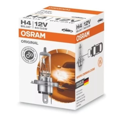 LÂMPADA OSRAM PARA CAMINHÃO ORIGINAL LINE H4 24V 75/70W - OS64196